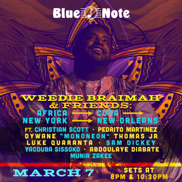 Weedie Braimah & Friends at the Blue Note in New York
