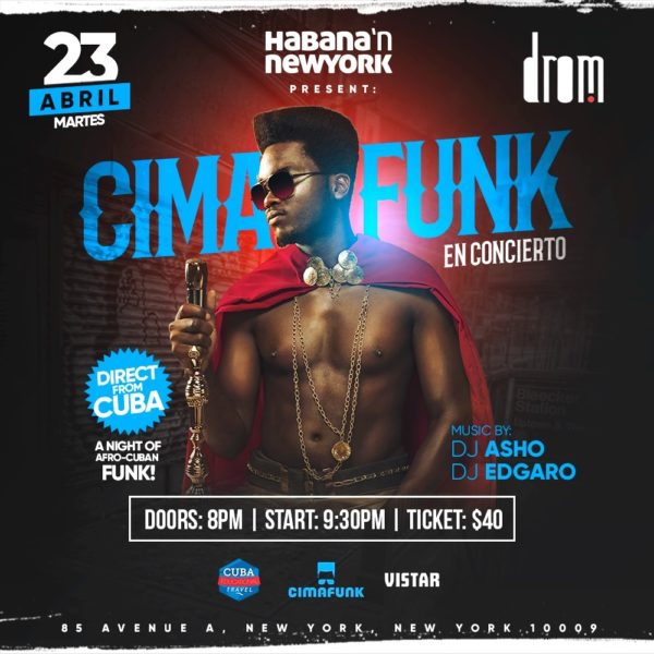 Win a Pair of Tickets to Cimafunk’s April 23 Show at DROM in NYC