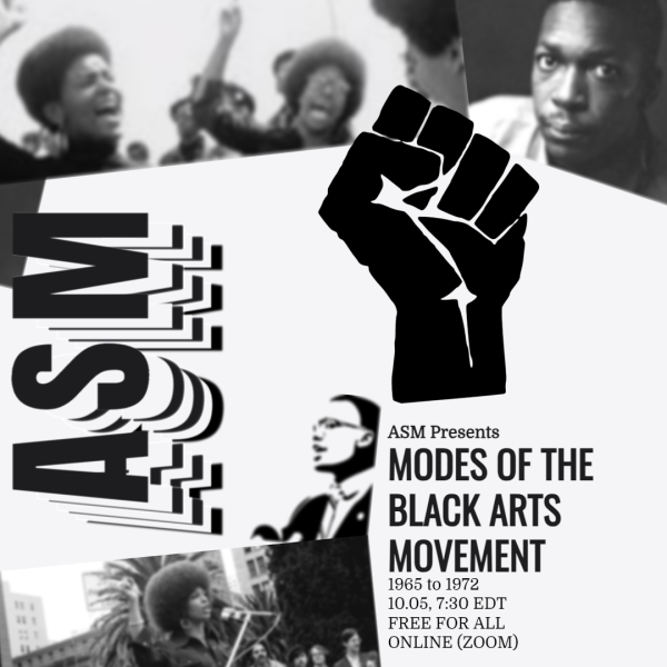 ASM Modes of the Black Arts Movement Online Open House