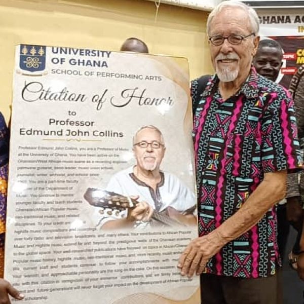 John Collins lecture on Ghana's musical history