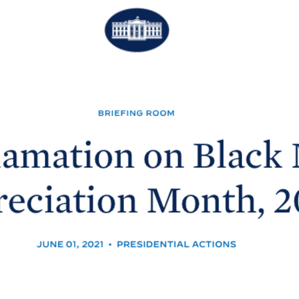 Biden Proclaims June 2021 “Black Music Appreciation Month”