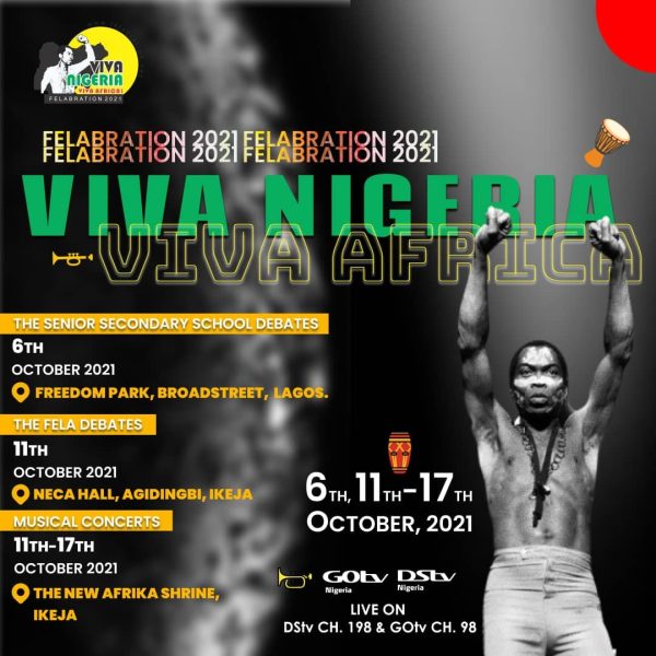 Live From Ikeja, It's Felabration 2021 This Week
