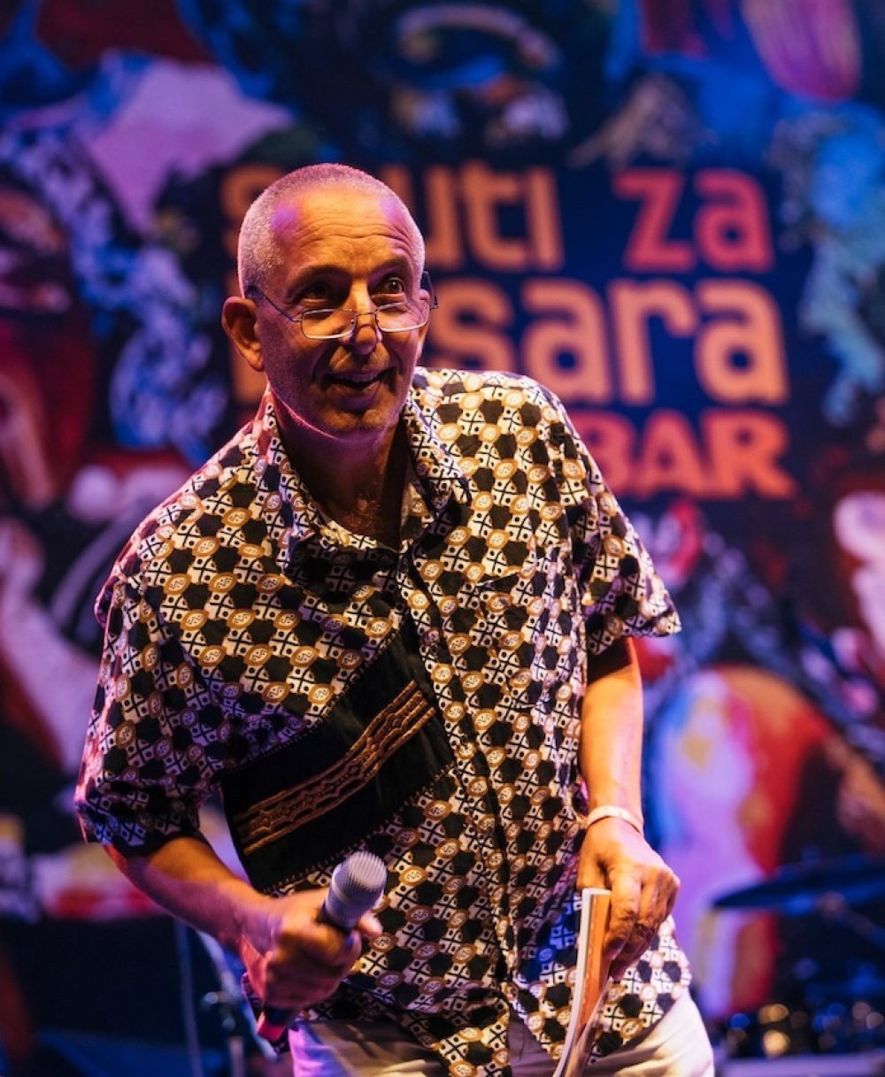 Yusuf Mahmoud, founder and Director, Sauti za Busara Festival in Zanzibar (Photo by Marku Meissl)