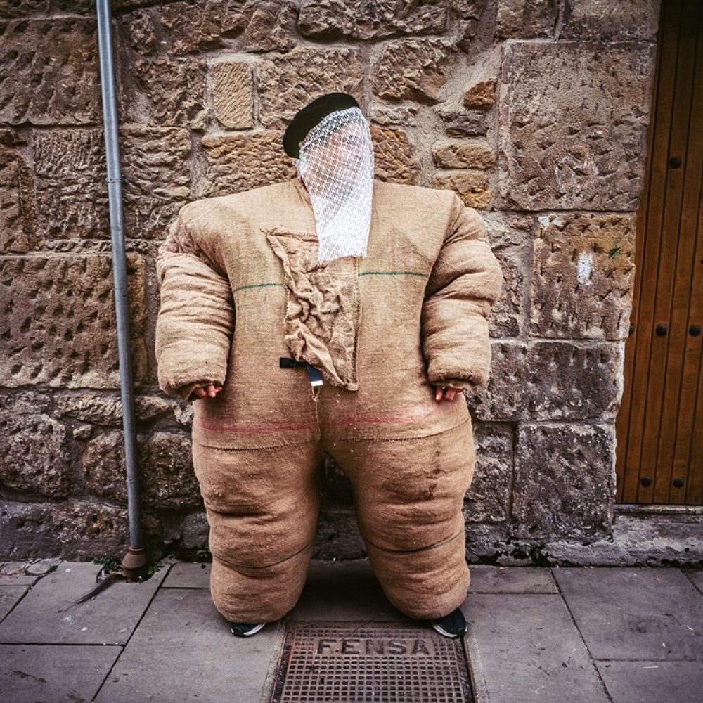 "Zakudunak with Veil" Alsasua, Spain