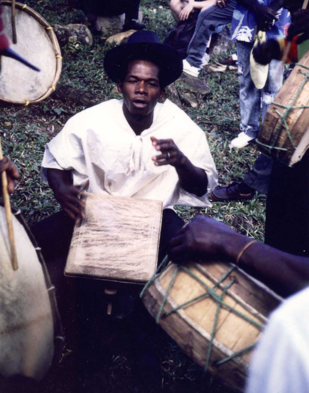 Accompong Gumbe - Edwin Peddie (1991) (photo by K Bilby)