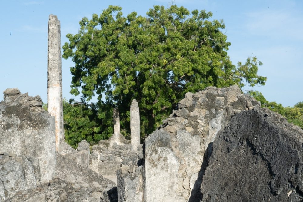Kaole ruins, Bagamoyo, site of the oldest mosque in East Africa