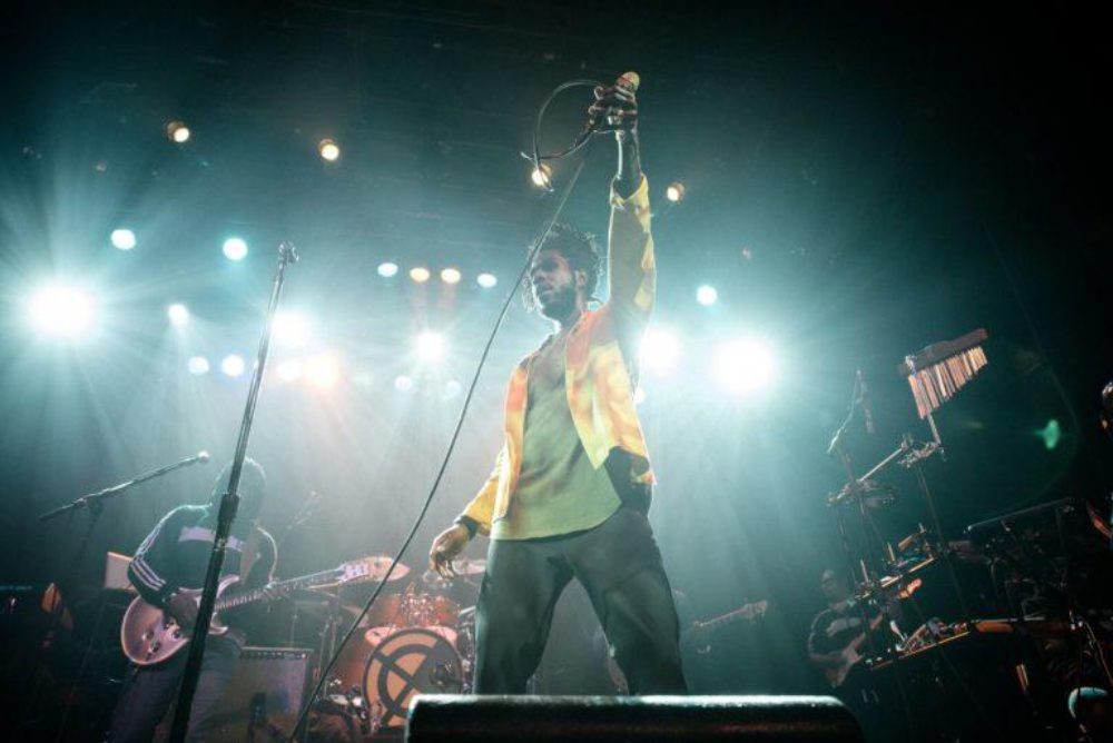 Chronixx at Irving Plaza during his 2017 Chronology tour. Photo by Joachim Maquet.