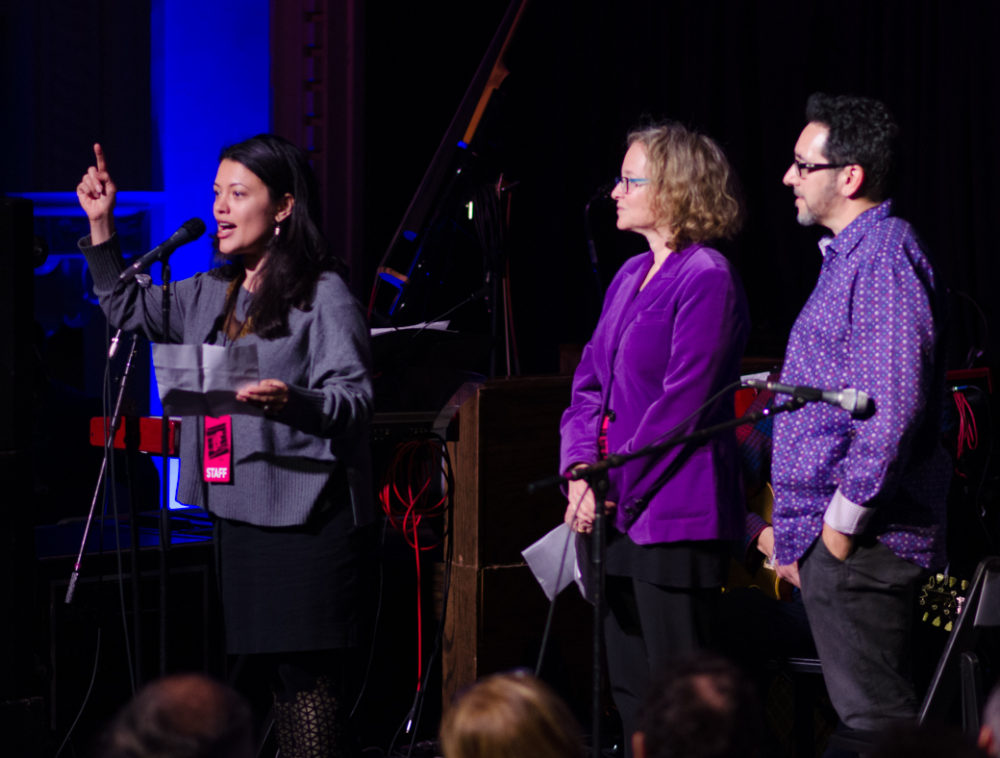 Shanta Thake, Isabel Sofer, Bill Bragin, maestros of globalFEST!