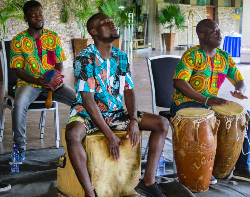 Charles Kwame Edzi Konu and Worlali Konu of Hewale Sounds