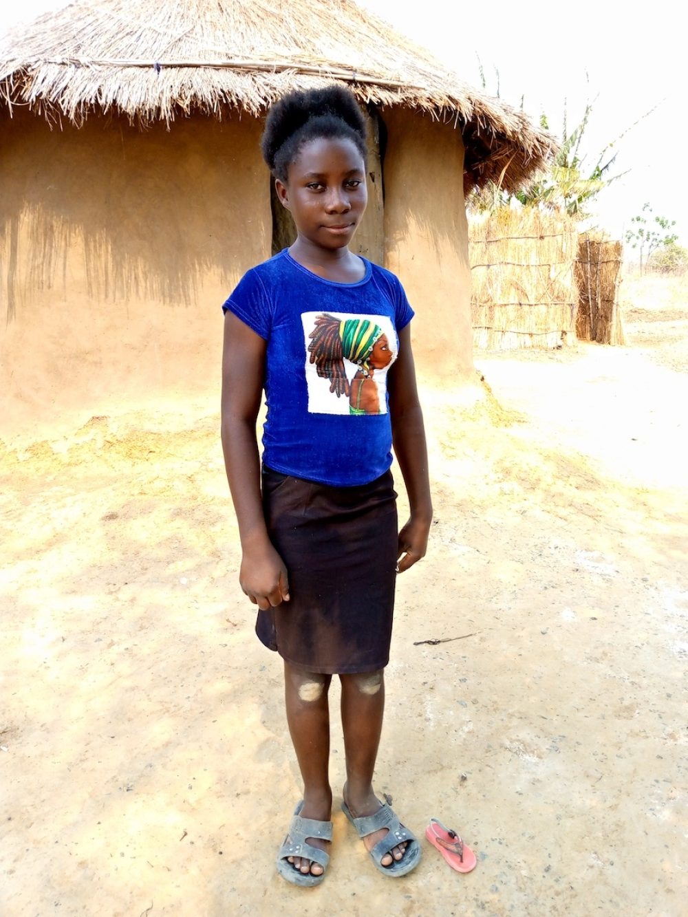 Margaret, participant in MC--Zambia's literacy and numeracy program.