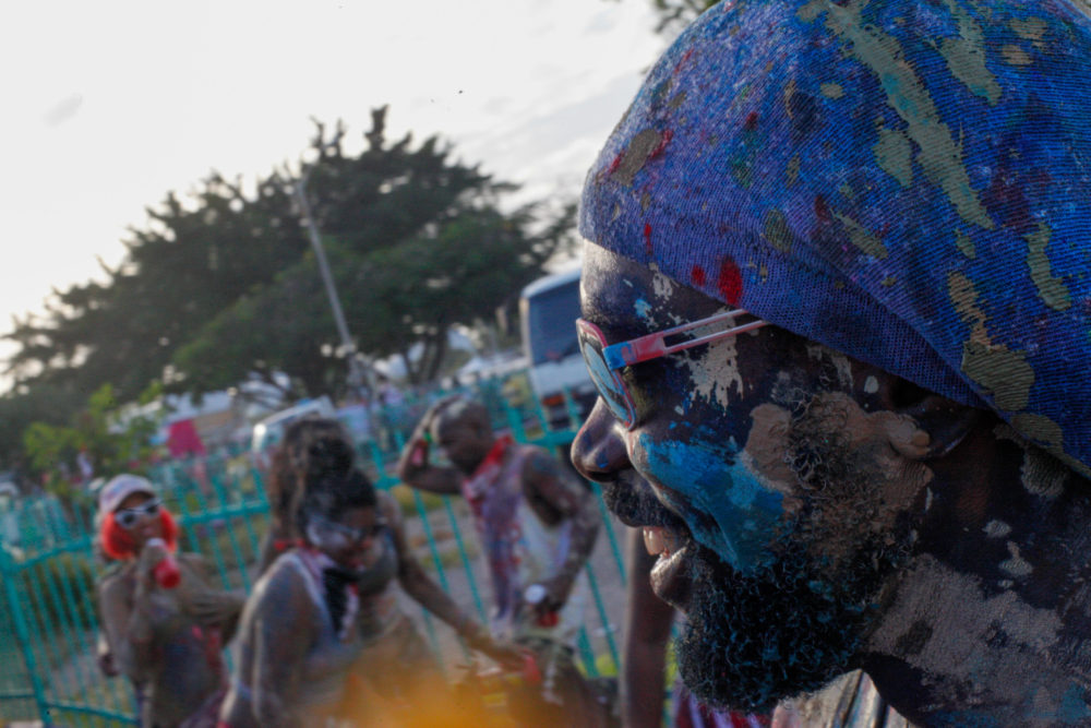 J'Ouvert paint