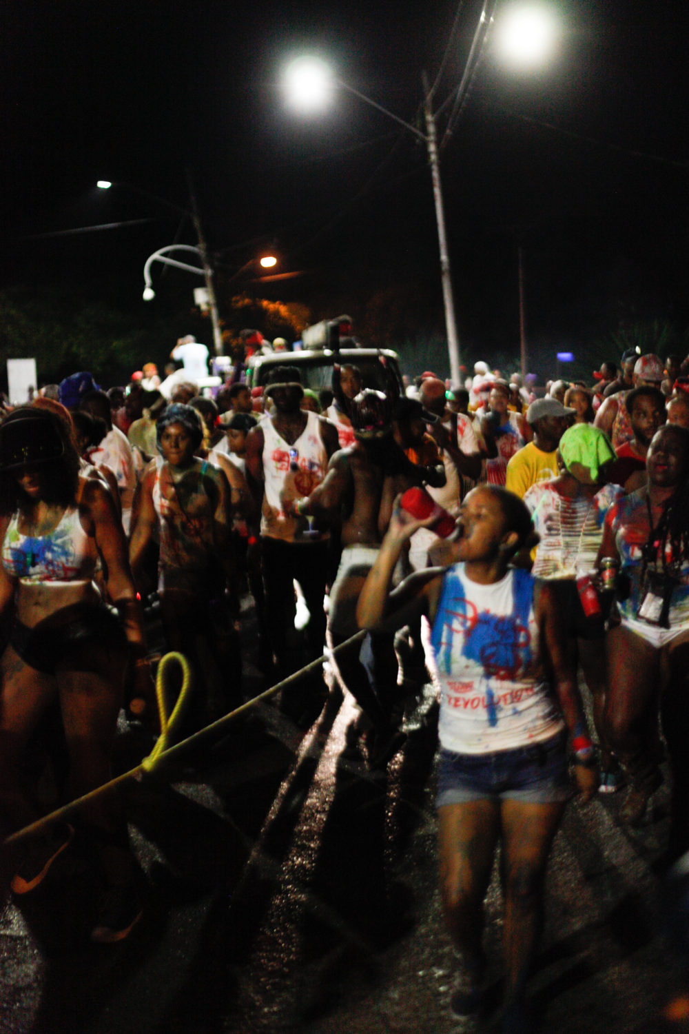 J'Ouvert begins in the darkness