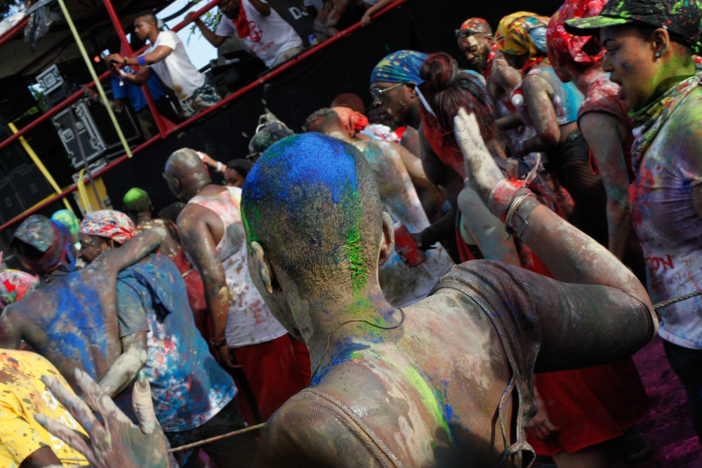 J'Ouvert powder (Photos by Sebastian Bouknight)