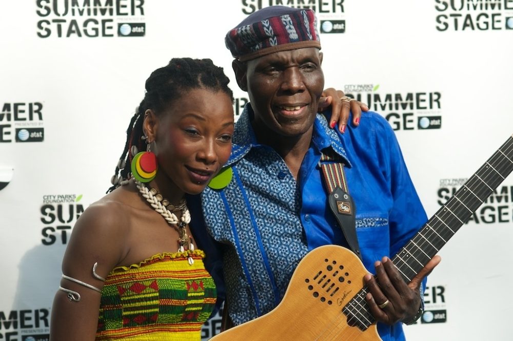 Fatoumata Diawara and Oliver Mtukudzi