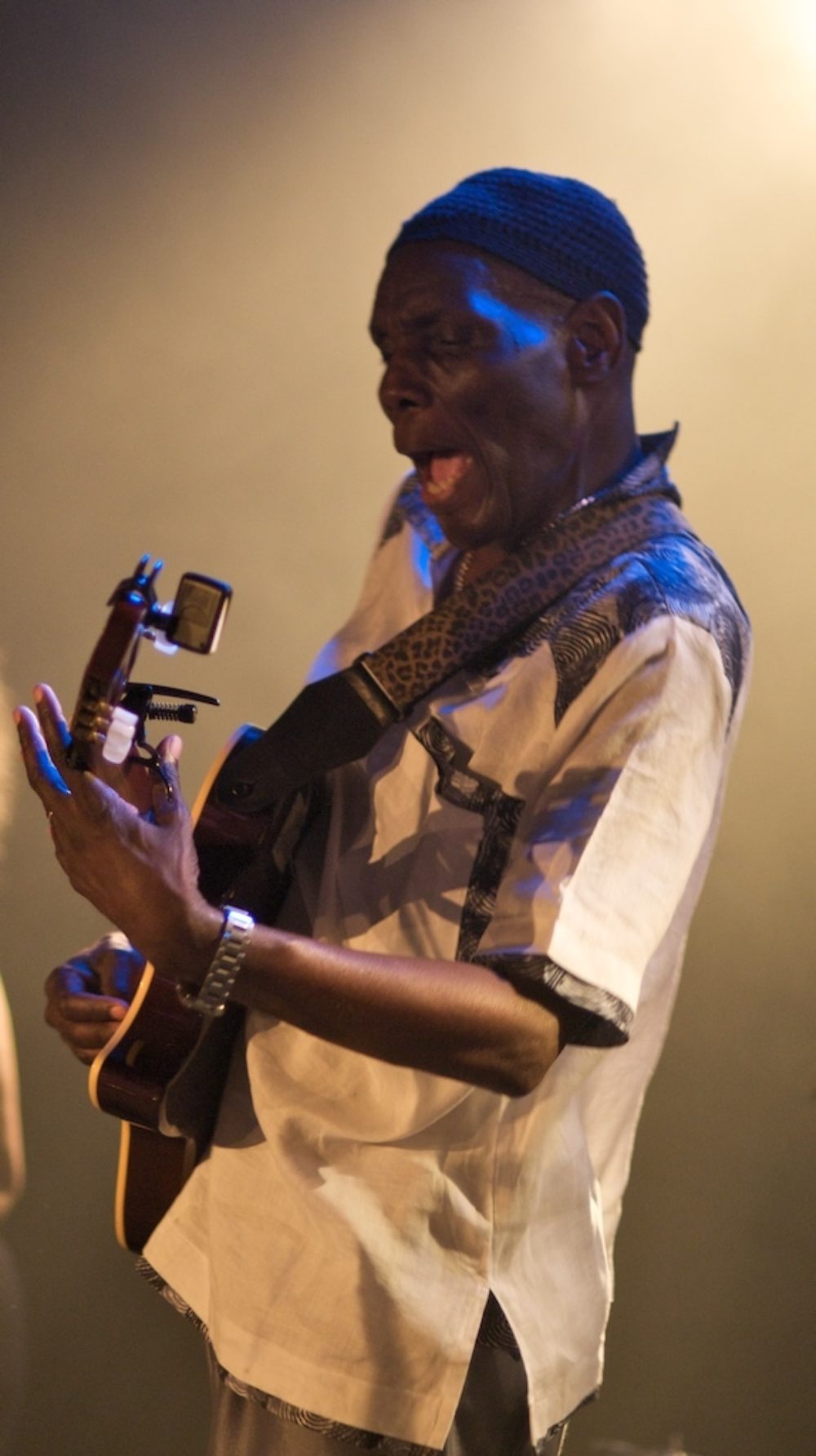 Oliver at Nuits d'Afrique festival, Montreal, 2012 (Eyre)