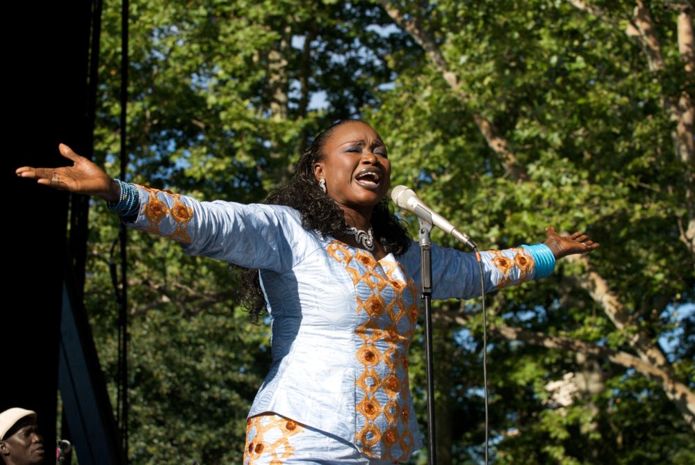 Oumou Sangaré, Central Park Summerstage (Eyre 2010)