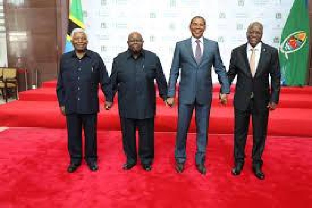 Four presidents of Tanzania