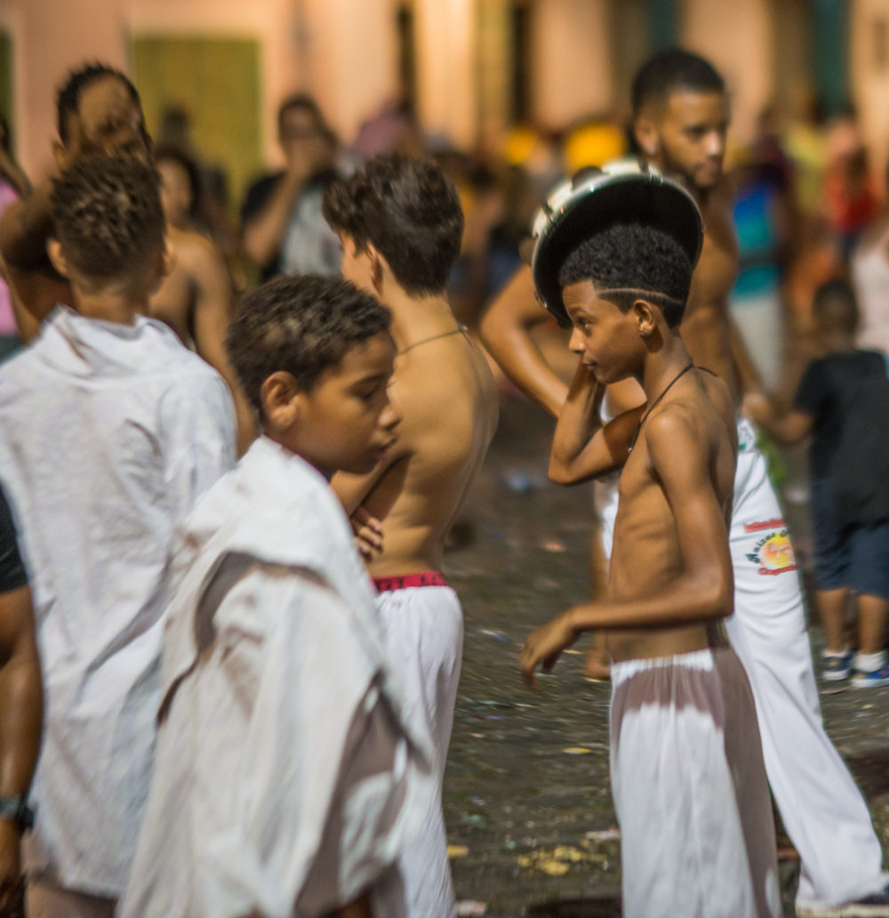 Young capoeiristas!