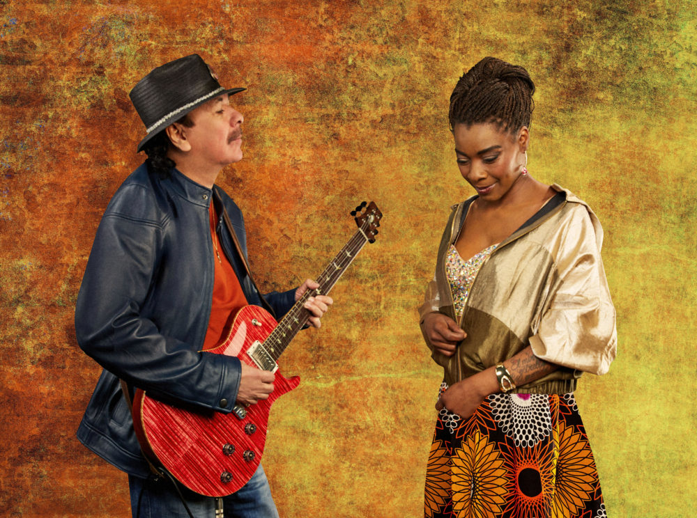 Santana and Buika. Photo: Maryanne Bilham