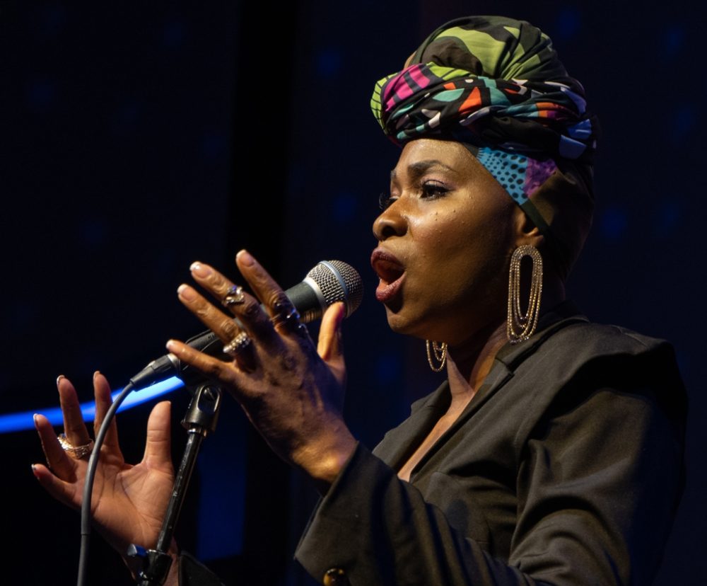 Sherlee Skai added jazz polish and superb vocal technique to roots music from her native Haiti.