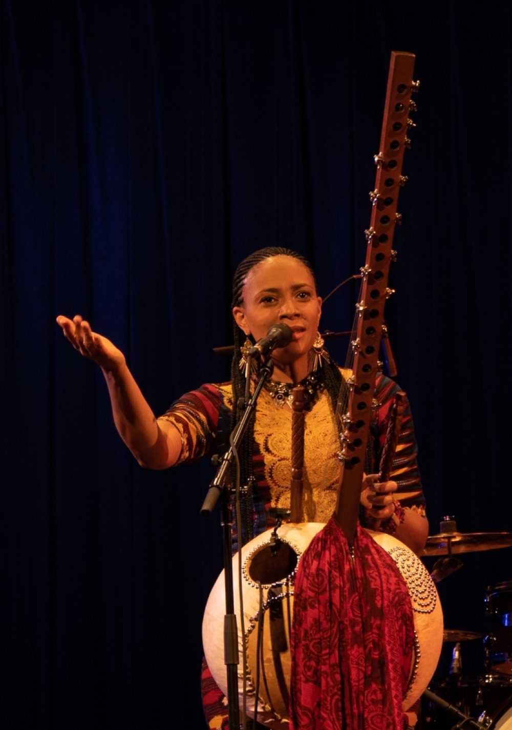 Sona Jobarteh at Symphony Space, NYC (Eyre 2022)