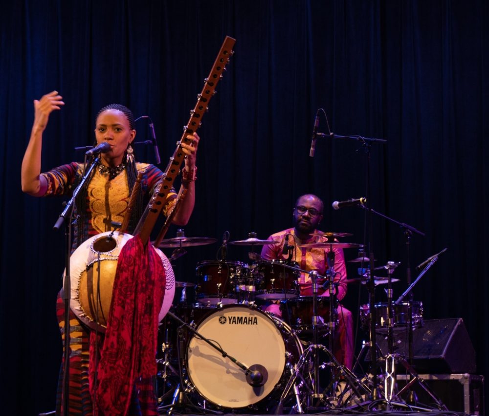 Sona Jobarteh at Symphony Space, NYC (Eyre 2022)