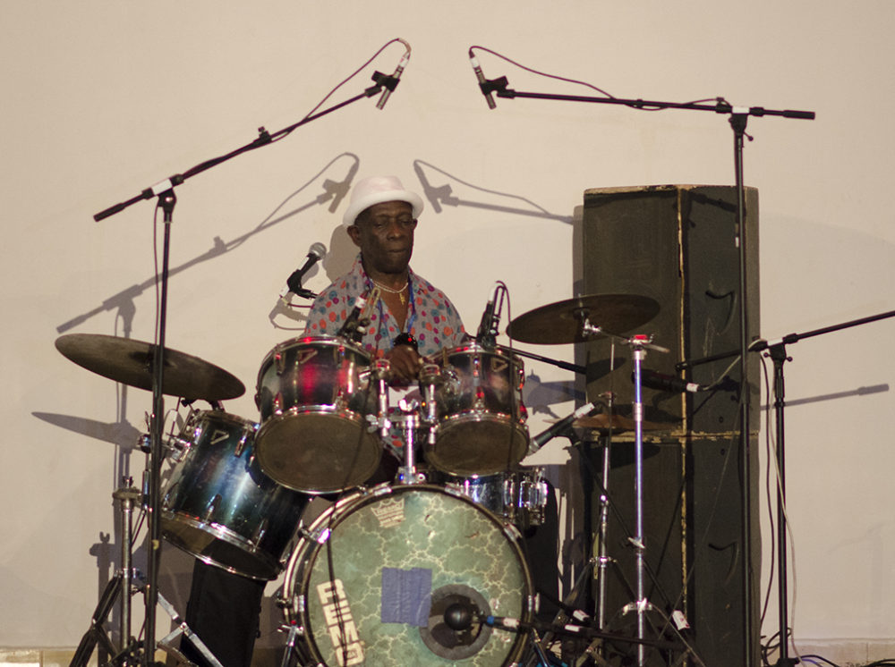 Tony Allen in Bamako, Mali (Eyre 2016)