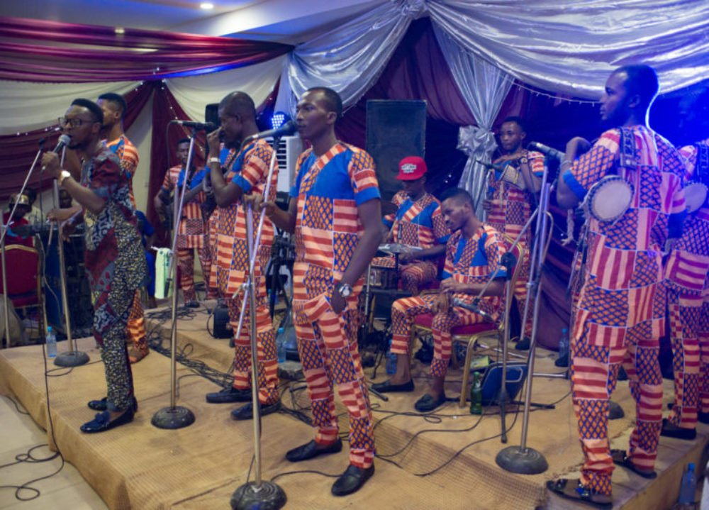 Timmy Wonder at memorial gig in Lagos