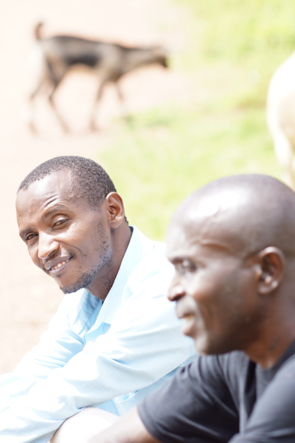 Janvier Havugimana (L), Adrien Kazigira (R)