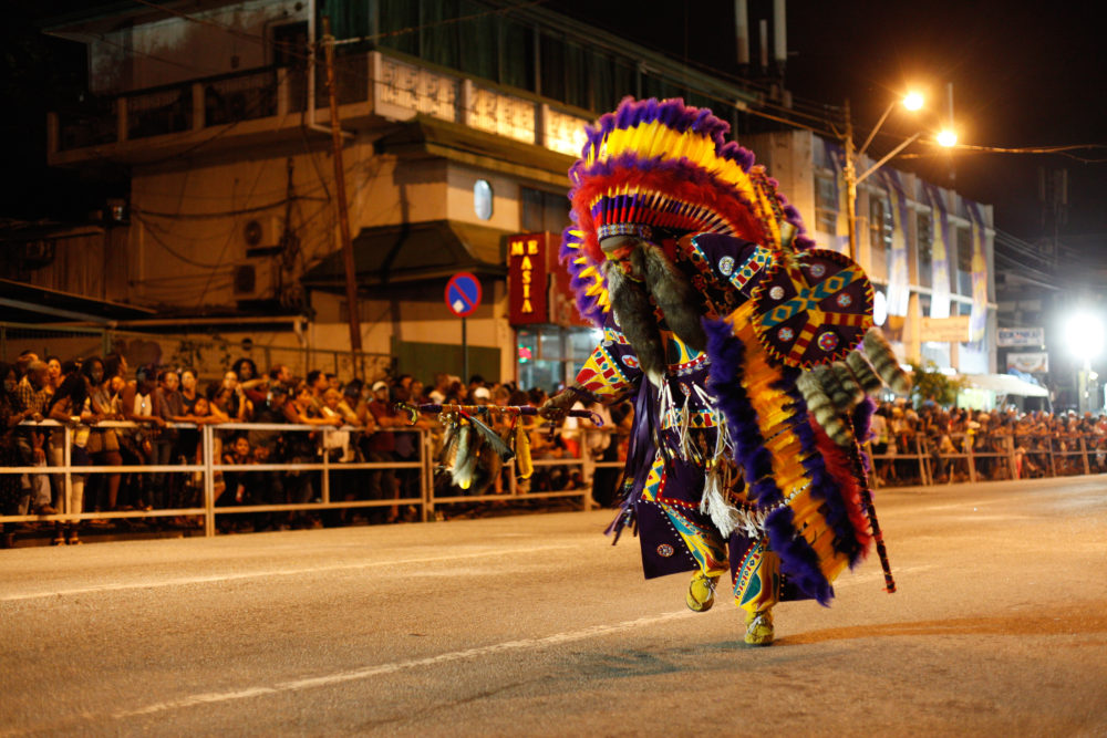 The Fancy Indians are exaggerations of the image of Native Americans that has been portrayed on screen