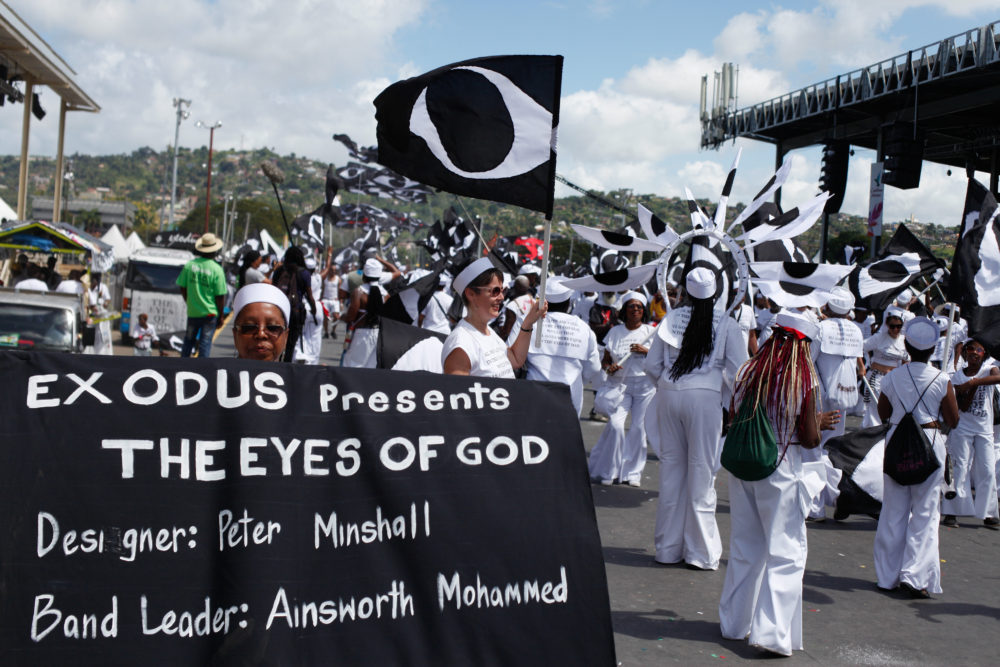 Peter Minshall's "Eyes of God" mas band