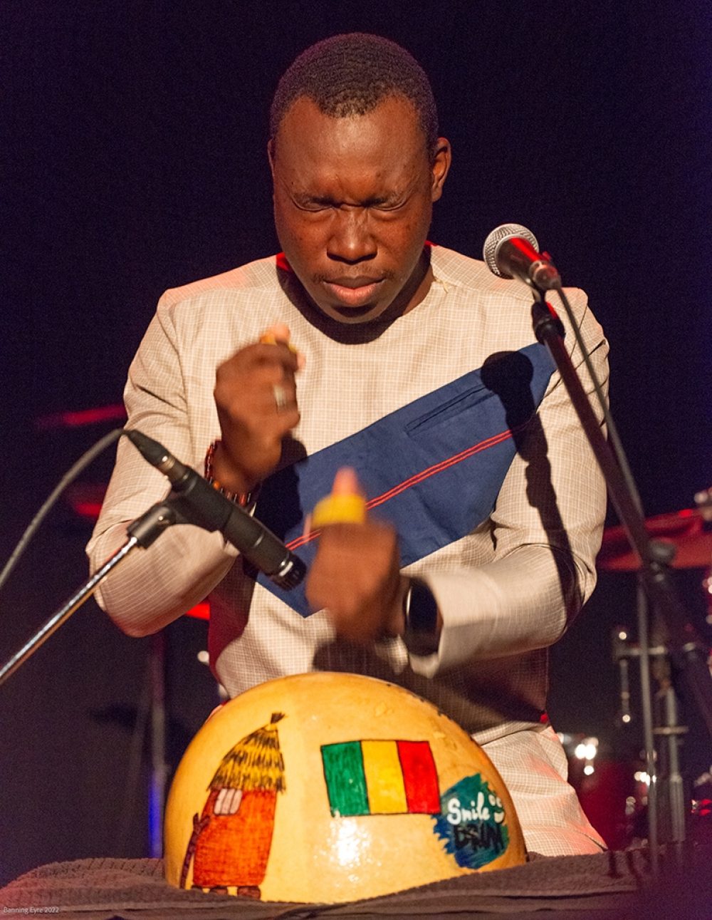 Adama Koné on calabash