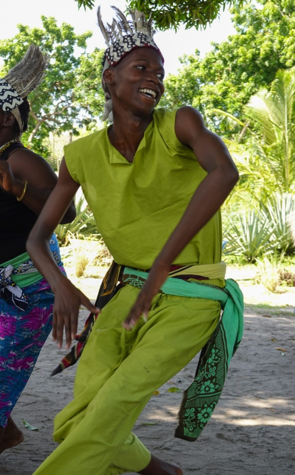 And ngoma groups perform traditional music and dance often