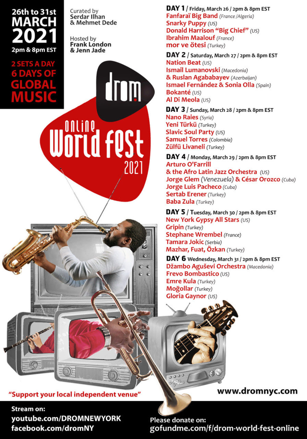 Afropop Worldwide NYCs DROM Hosting a Free, Streaming World Music Festival