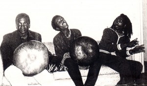 Mapfumo's early mbira players, 1984