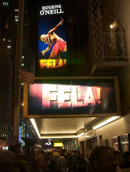 Fela opens on Broadway