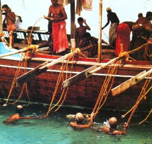 Pearl Divers in Bahrain