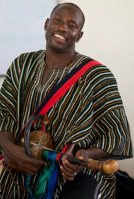 Shaibu, Dagomba goje player/singer (Eyre 2013)