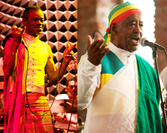 Jaojoby and Mahmoud Ahmed: Two African Giants Visit New York