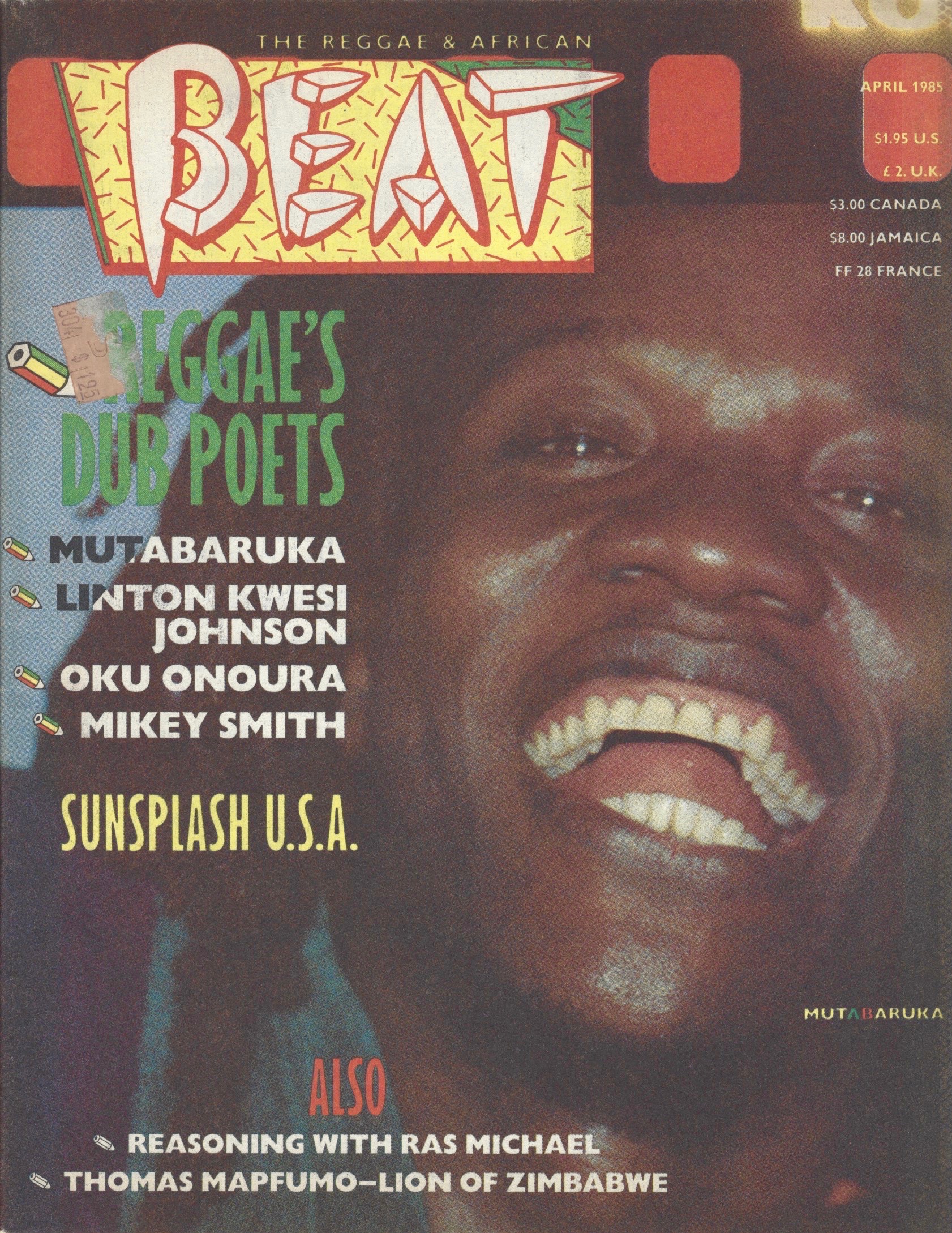 Best of The Beat on Afropop: Dub Poet Oku Onuora