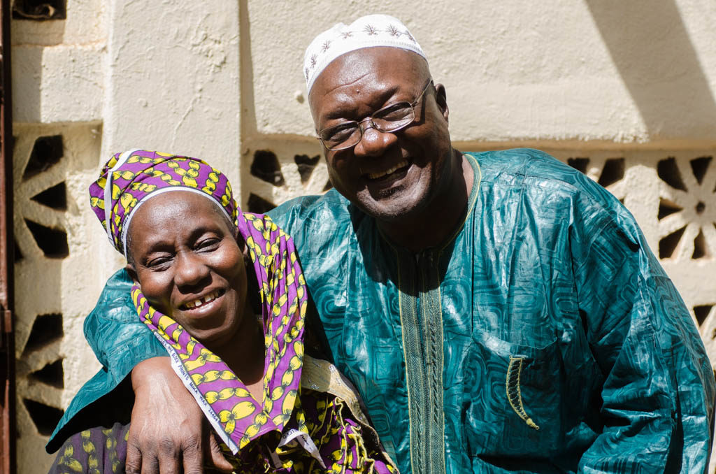 Djelimady Tounkara and his wife Adama Kouyaté (Eyre 2016)