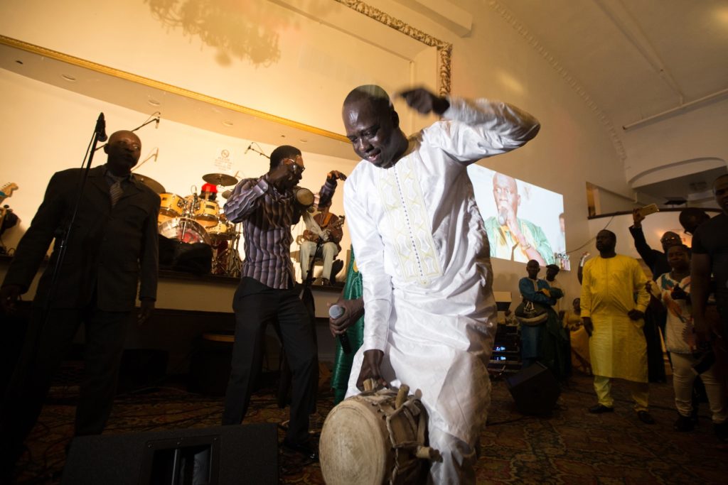 Papa Diouf et la Generation Consciente at the Alhambra Ballroom in Harlem presented by New African Productions, saturday July 10th.