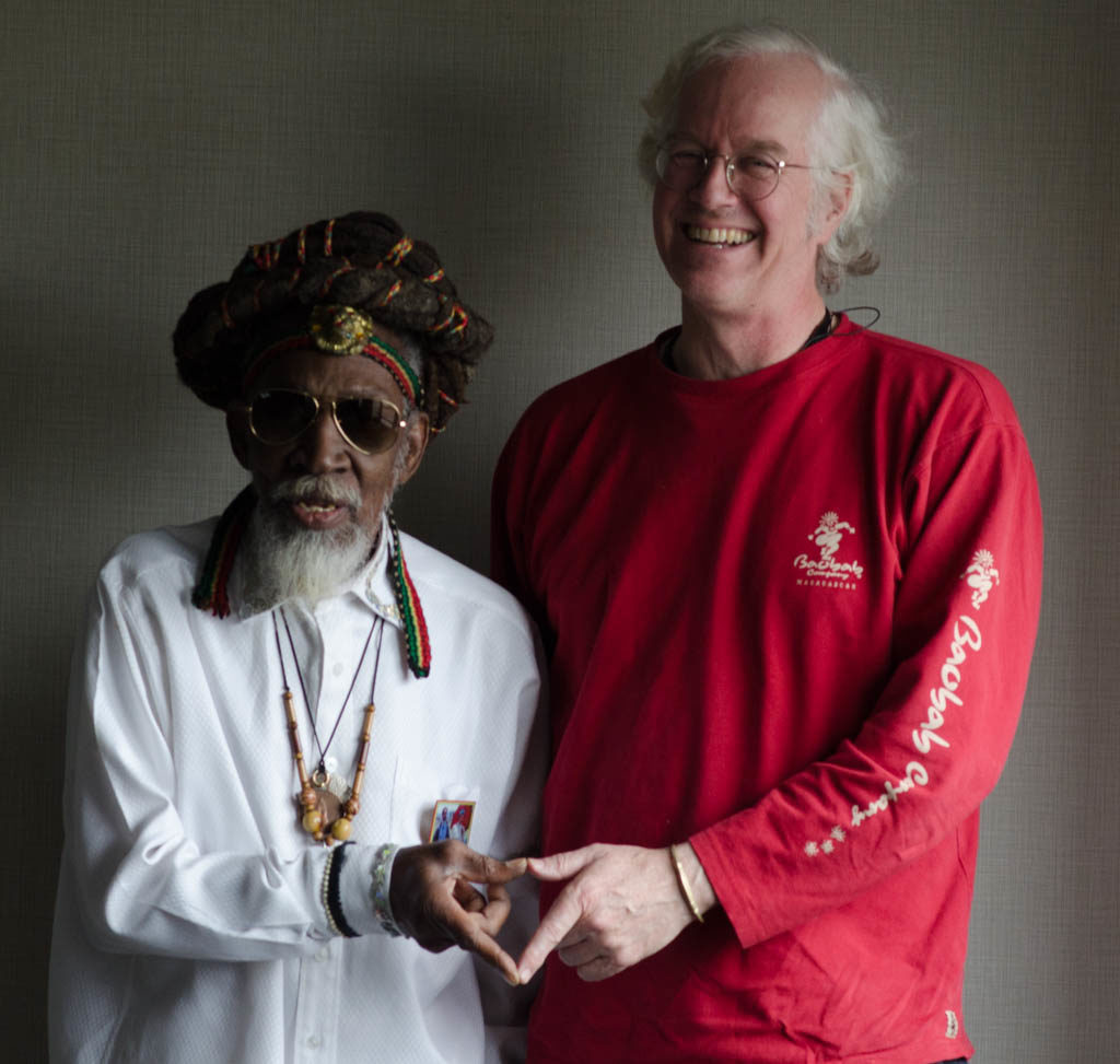 Bunny Wailer and Banning Eyre