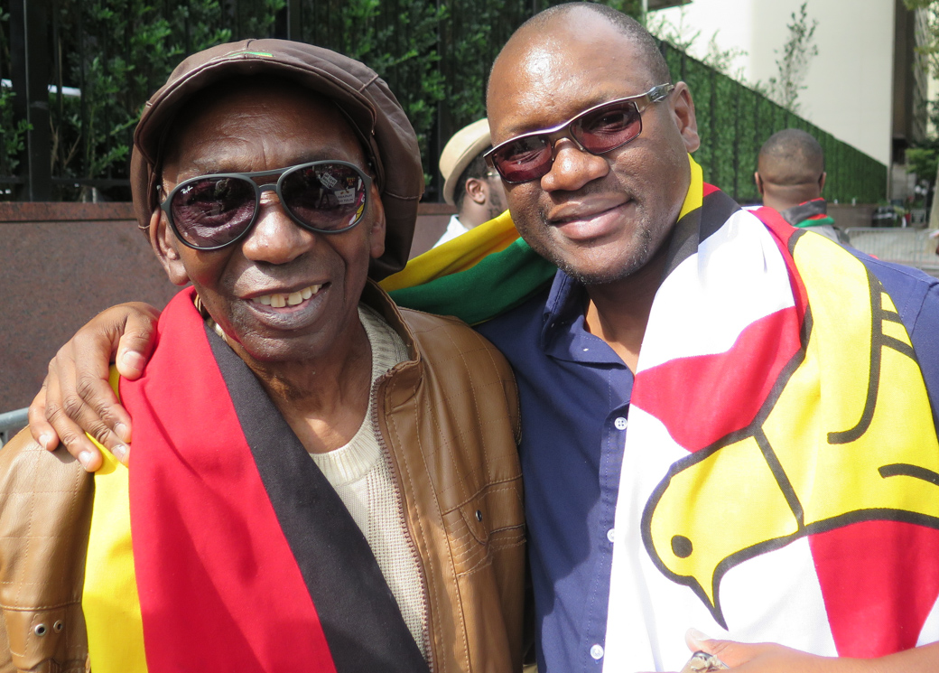 Mapfumo and Mawarire Chant Down Mugabe at the U.N.