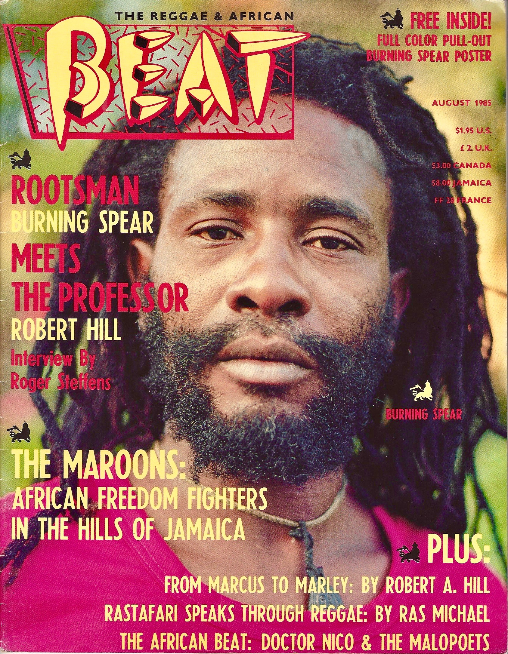 Best of The Beat on Afropop: Dem Talk About Marcus Garvey--The Rootsman Meets the Professor