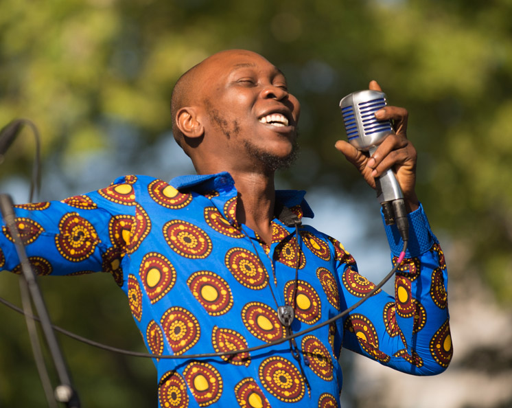 Seun Kuti at Central Park Summerstage (Eyre 2017)