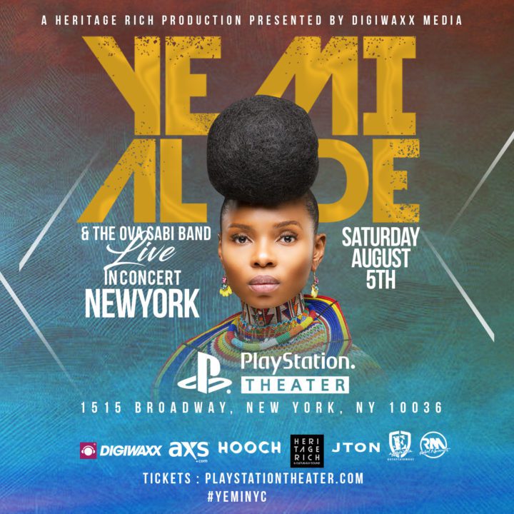 Yemi Alade Live at Playstation Theater