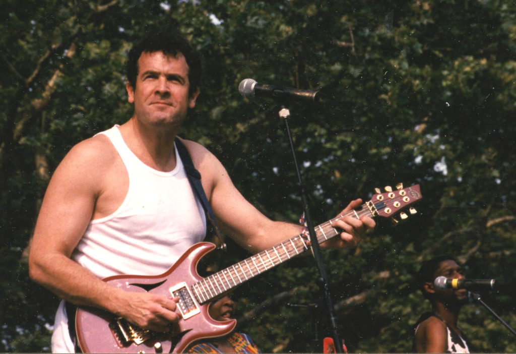 Johnny Clegg at Central Park Summerstage (Eyre 1996)